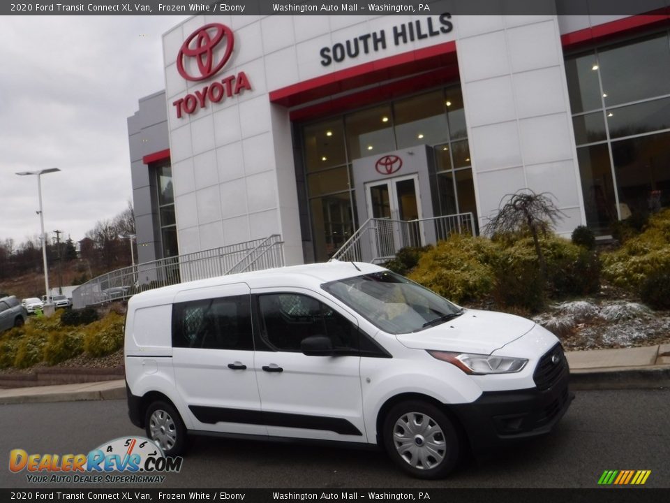 2020 Ford Transit Connect XL Van Frozen White / Ebony Photo #2