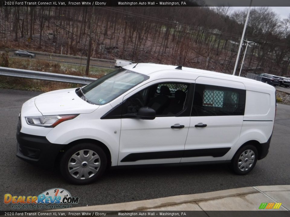 2020 Ford Transit Connect XL Van Frozen White / Ebony Photo #11