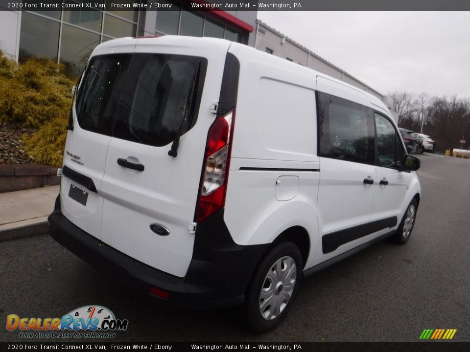 2020 Ford Transit Connect XL Van Frozen White / Ebony Photo #14