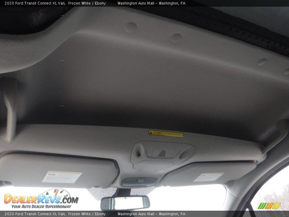 2020 Ford Transit Connect XL Van Frozen White / Ebony Photo #23