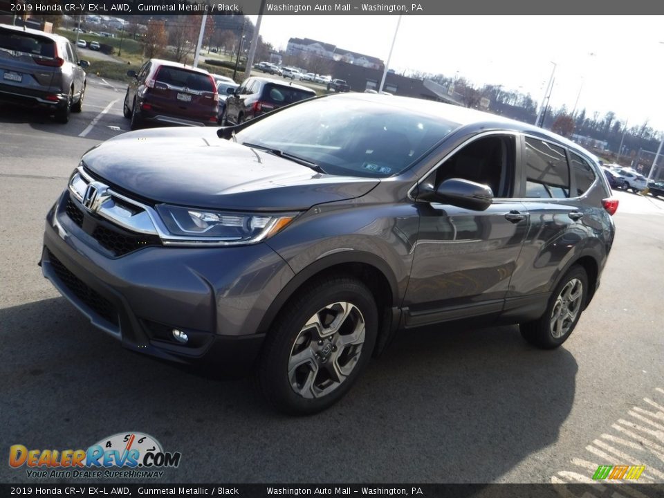 2019 Honda CR-V EX-L AWD Gunmetal Metallic / Black Photo #6