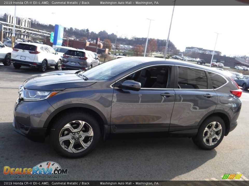 2019 Honda CR-V EX-L AWD Gunmetal Metallic / Black Photo #8