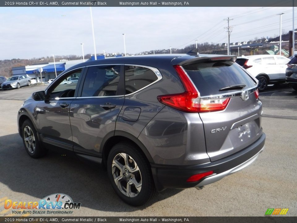 2019 Honda CR-V EX-L AWD Gunmetal Metallic / Black Photo #9