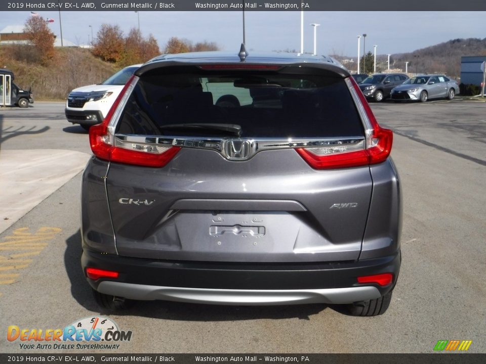 2019 Honda CR-V EX-L AWD Gunmetal Metallic / Black Photo #10