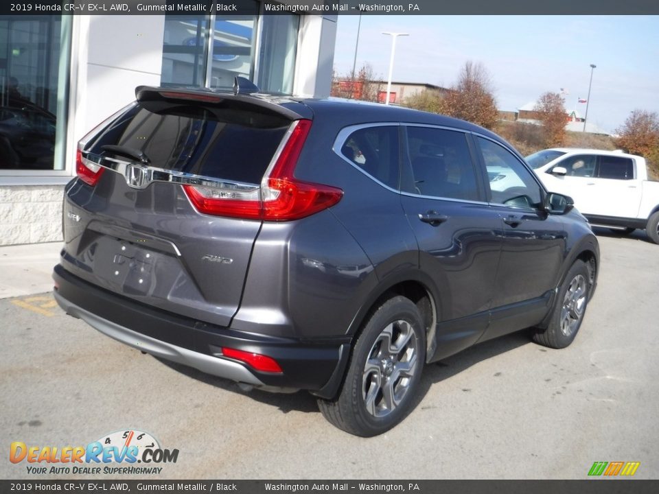 2019 Honda CR-V EX-L AWD Gunmetal Metallic / Black Photo #11