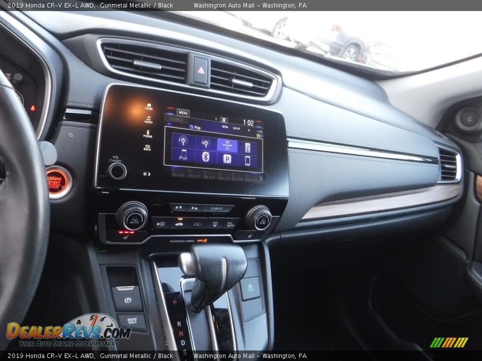 2019 Honda CR-V EX-L AWD Gunmetal Metallic / Black Photo #19