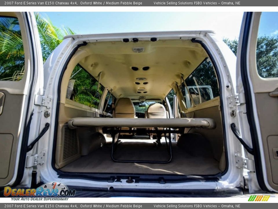 Rear Seat of 2007 Ford E Series Van E150 Chateau 4x4 Photo #17