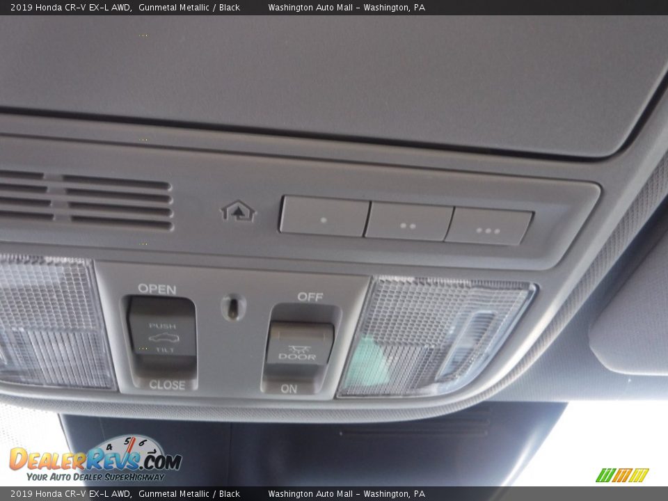 2019 Honda CR-V EX-L AWD Gunmetal Metallic / Black Photo #25