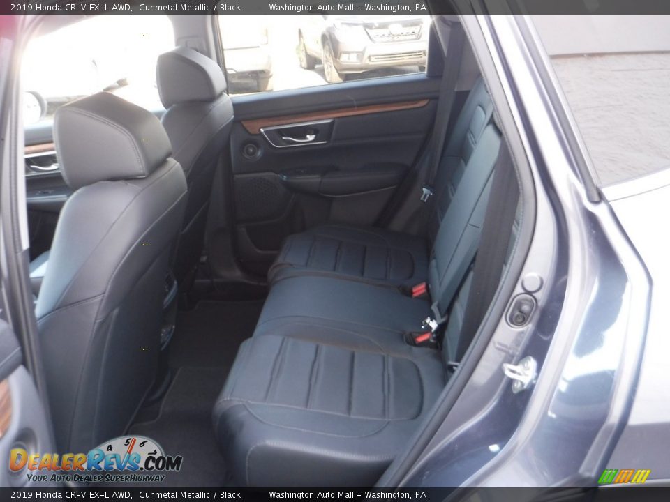 2019 Honda CR-V EX-L AWD Gunmetal Metallic / Black Photo #27