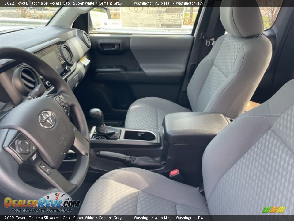 Front Seat of 2022 Toyota Tacoma SR Access Cab Photo #4