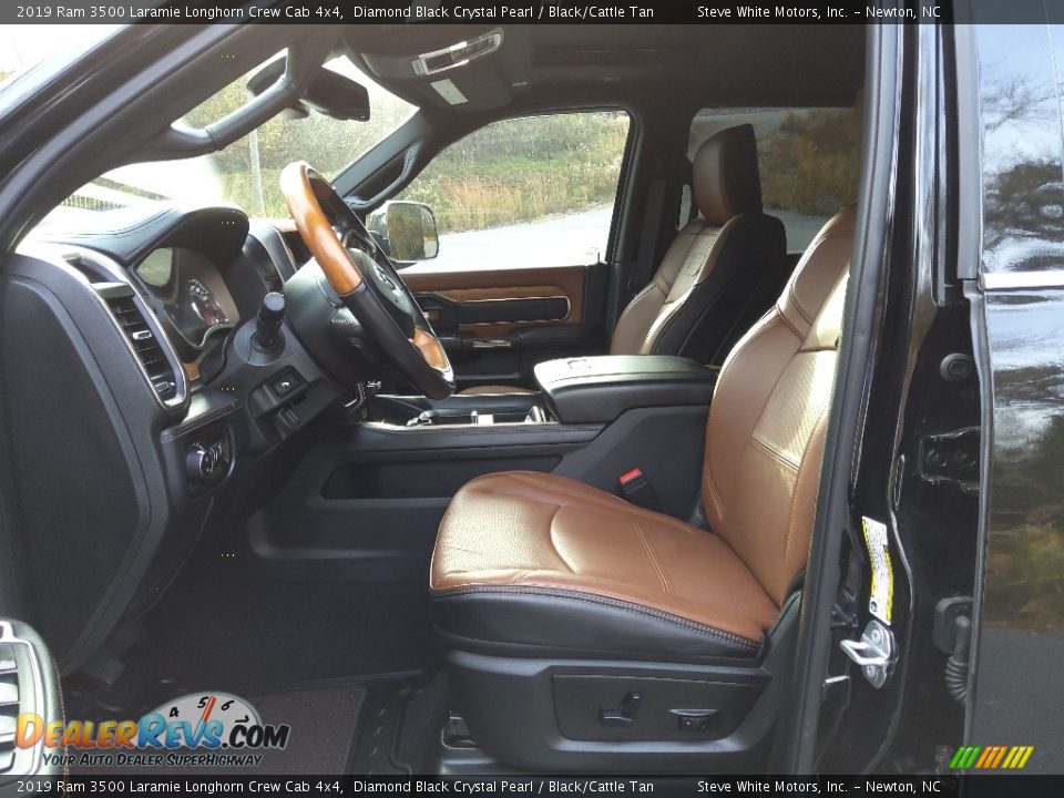 Front Seat of 2019 Ram 3500 Laramie Longhorn Crew Cab 4x4 Photo #14