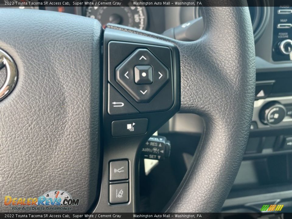2022 Toyota Tacoma SR Access Cab Steering Wheel Photo #20