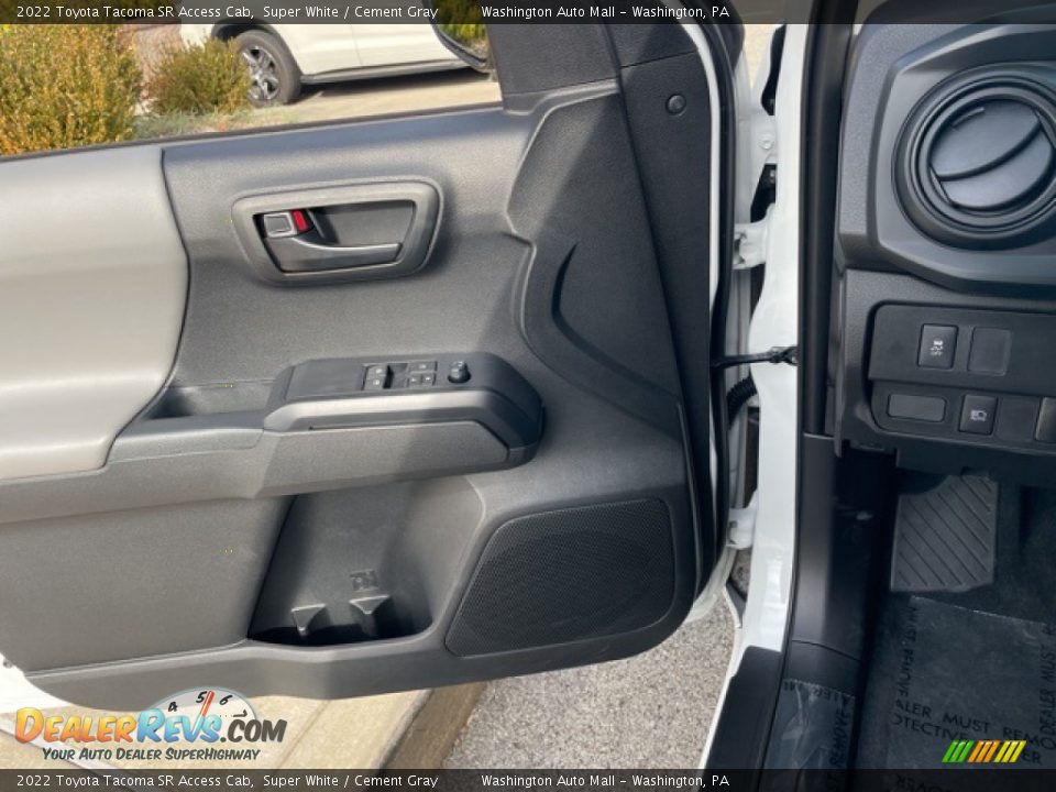 Door Panel of 2022 Toyota Tacoma SR Access Cab Photo #21