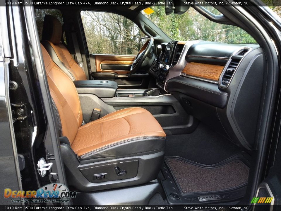 Front Seat of 2019 Ram 3500 Laramie Longhorn Crew Cab 4x4 Photo #22