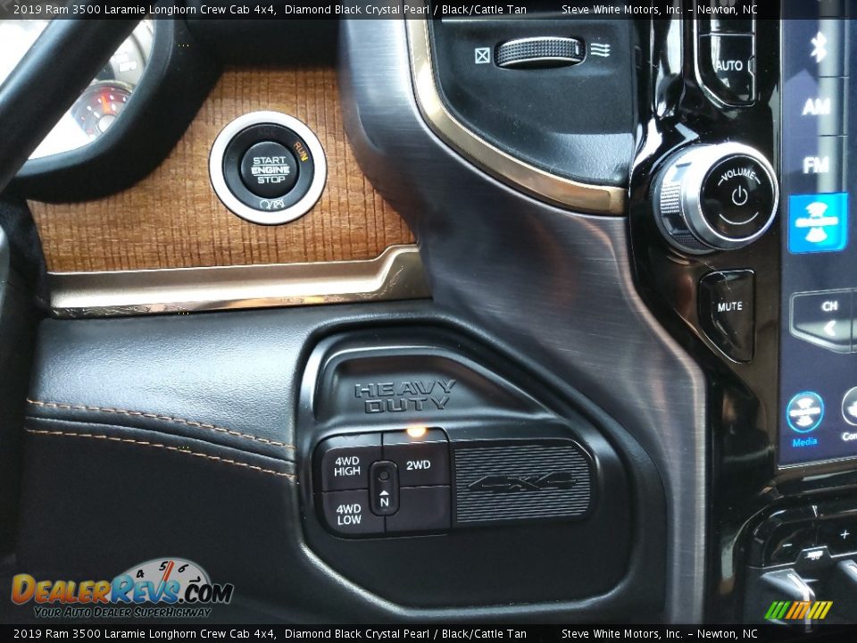 Controls of 2019 Ram 3500 Laramie Longhorn Crew Cab 4x4 Photo #27