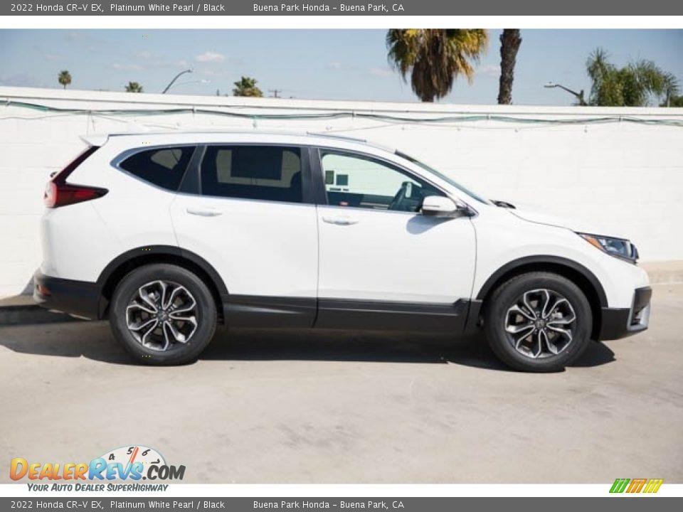 2022 Honda CR-V EX Platinum White Pearl / Black Photo #6