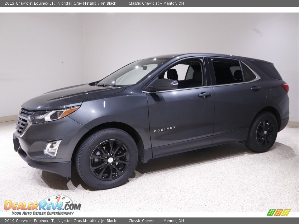 2019 Chevrolet Equinox LT Nightfall Gray Metallic / Jet Black Photo #3