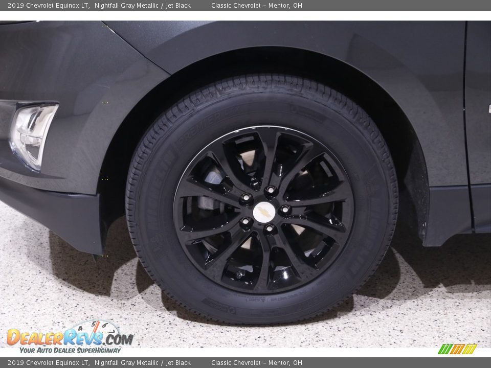 2019 Chevrolet Equinox LT Nightfall Gray Metallic / Jet Black Photo #4