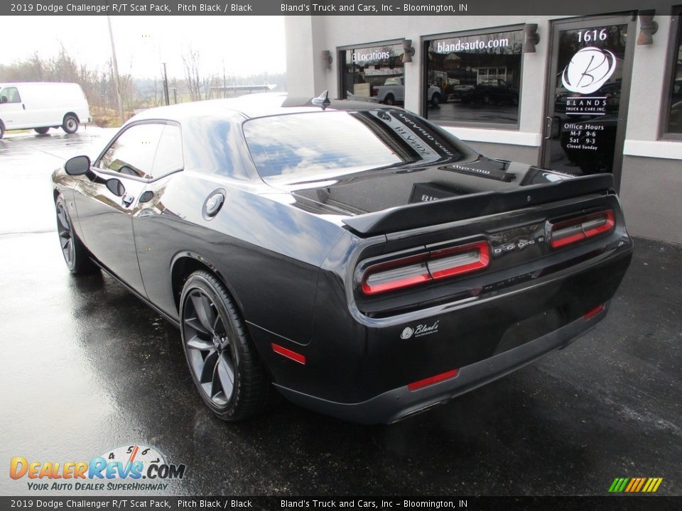 2019 Dodge Challenger R/T Scat Pack Pitch Black / Black Photo #3