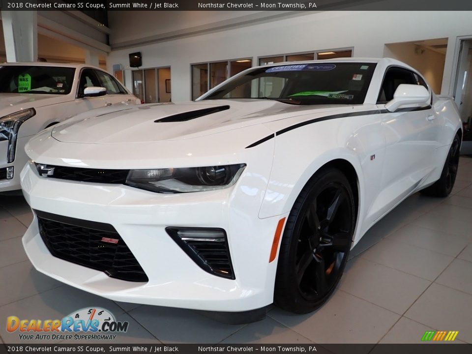 2018 Chevrolet Camaro SS Coupe Summit White / Jet Black Photo #2