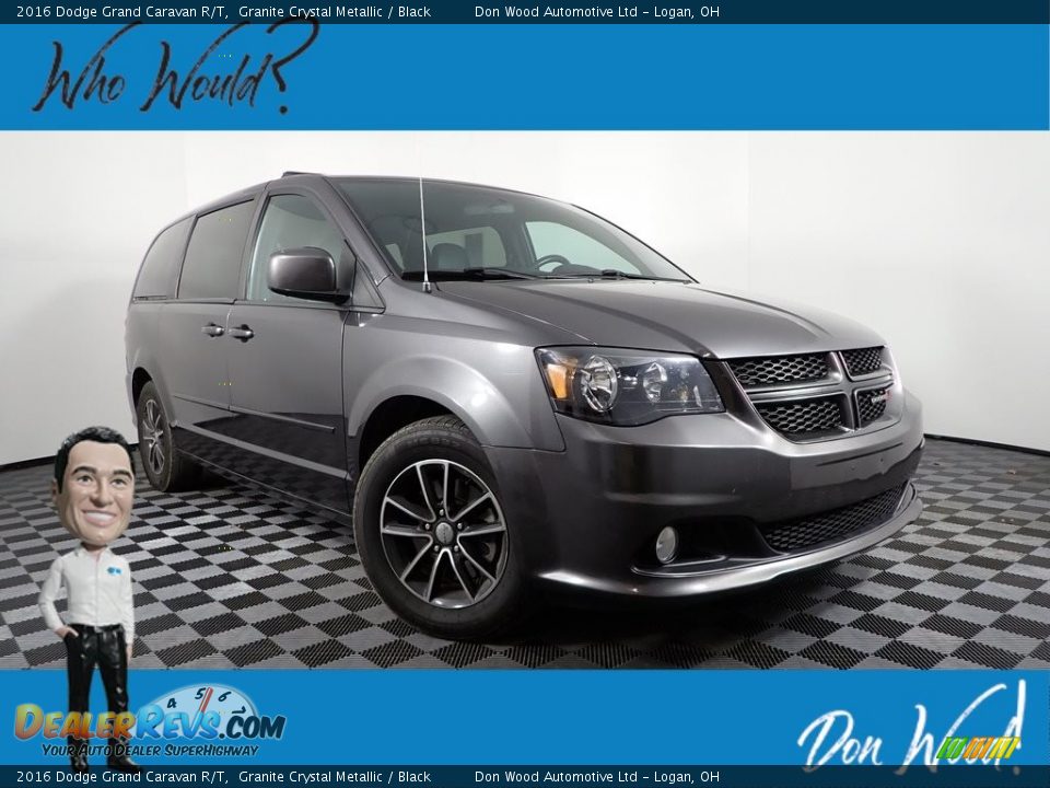 2016 Dodge Grand Caravan R/T Granite Crystal Metallic / Black Photo #1