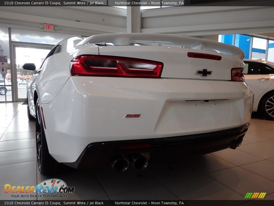 2018 Chevrolet Camaro SS Coupe Summit White / Jet Black Photo #7