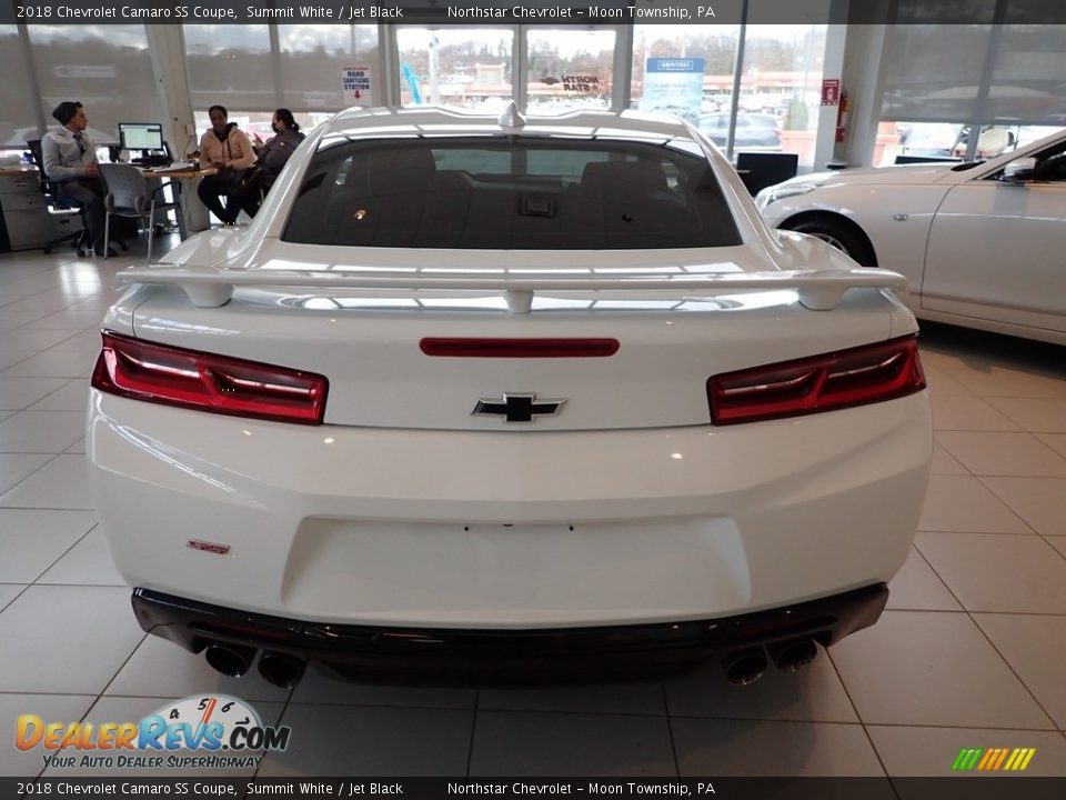 2018 Chevrolet Camaro SS Coupe Summit White / Jet Black Photo #8