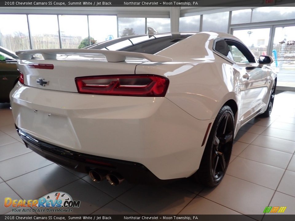 2018 Chevrolet Camaro SS Coupe Summit White / Jet Black Photo #9