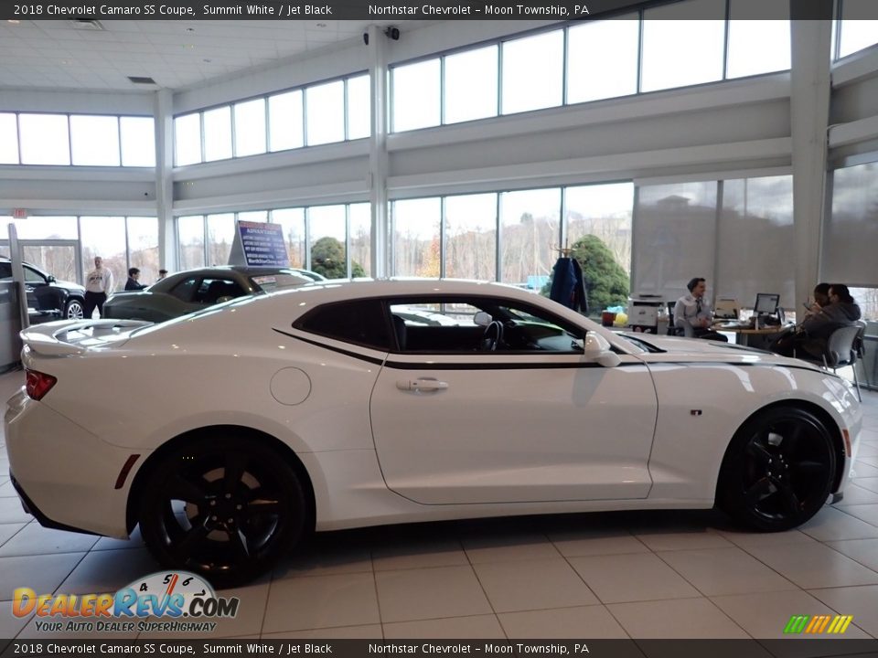 2018 Chevrolet Camaro SS Coupe Summit White / Jet Black Photo #11