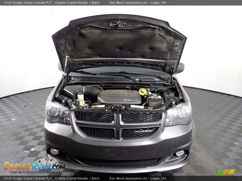 2016 Dodge Grand Caravan R/T Granite Crystal Metallic / Black Photo #7