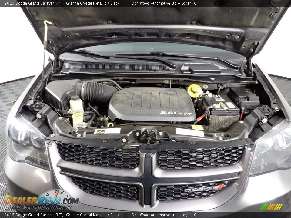 2016 Dodge Grand Caravan R/T Granite Crystal Metallic / Black Photo #8