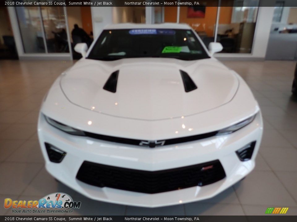 2018 Chevrolet Camaro SS Coupe Summit White / Jet Black Photo #16