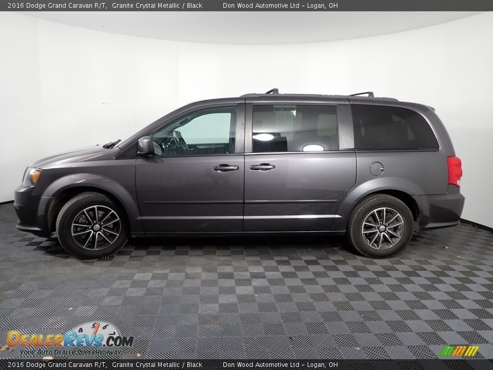 2016 Dodge Grand Caravan R/T Granite Crystal Metallic / Black Photo #12