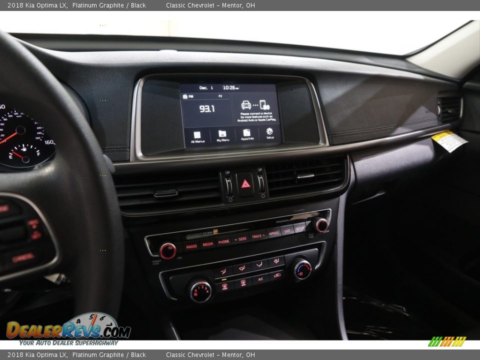 Controls of 2018 Kia Optima LX Photo #9