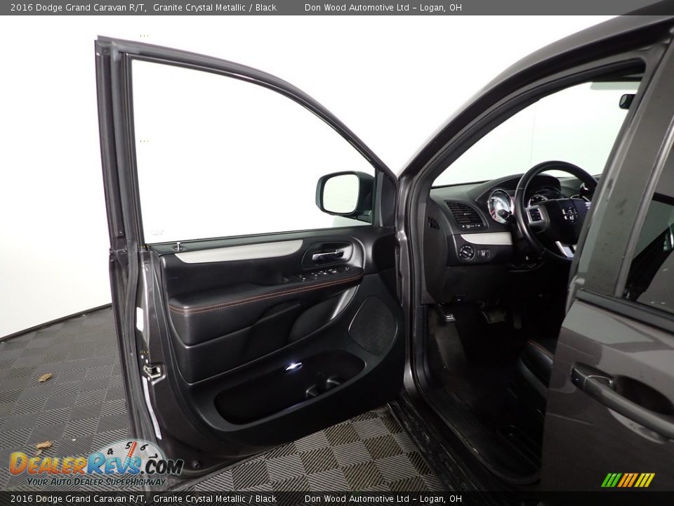 2016 Dodge Grand Caravan R/T Granite Crystal Metallic / Black Photo #16
