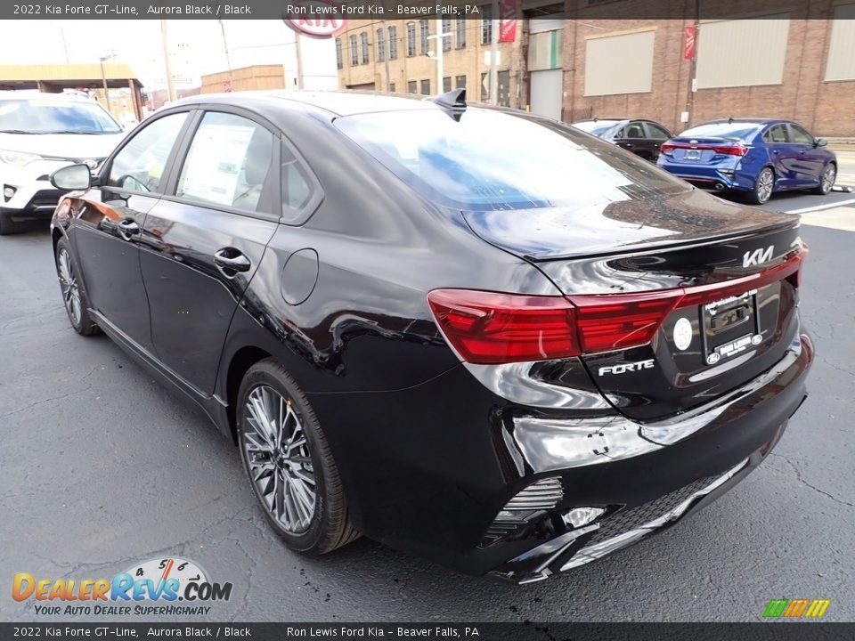 2022 Kia Forte GT-Line Aurora Black / Black Photo #5