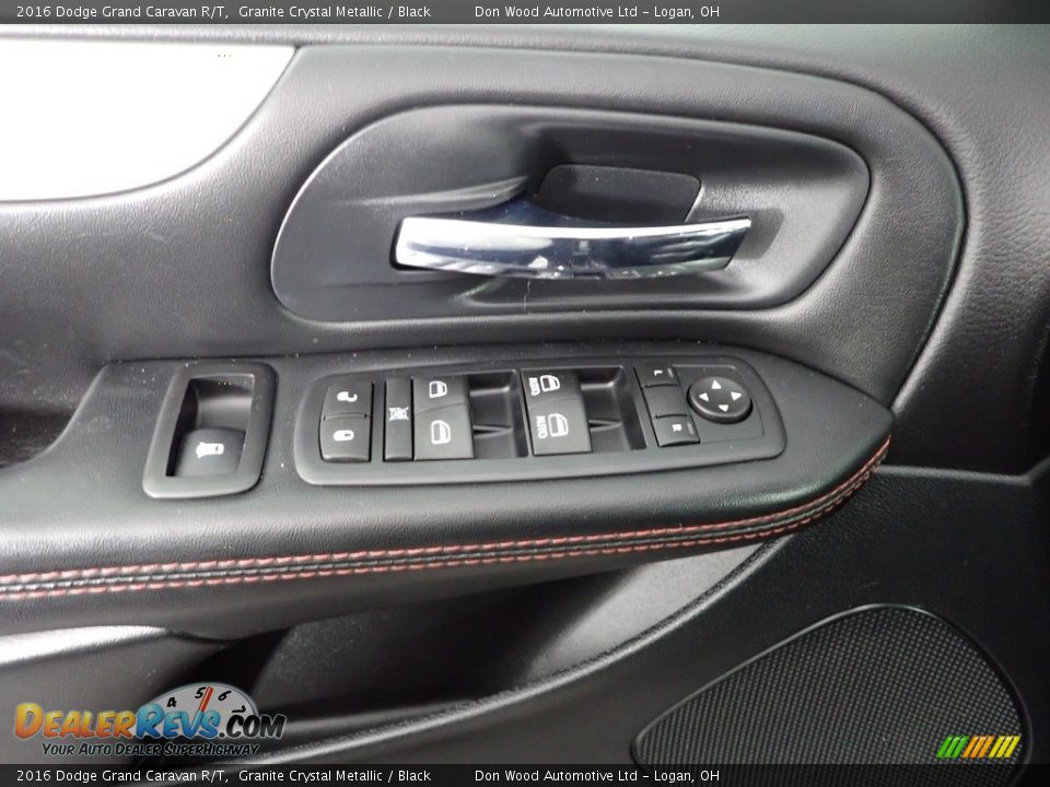 2016 Dodge Grand Caravan R/T Granite Crystal Metallic / Black Photo #17