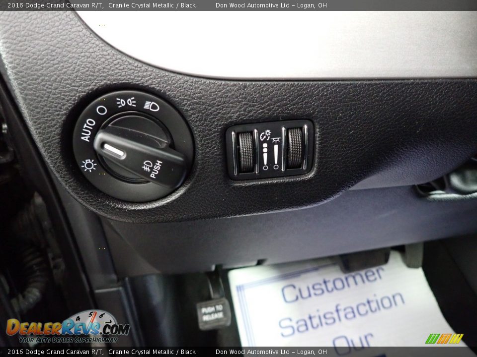 2016 Dodge Grand Caravan R/T Granite Crystal Metallic / Black Photo #19