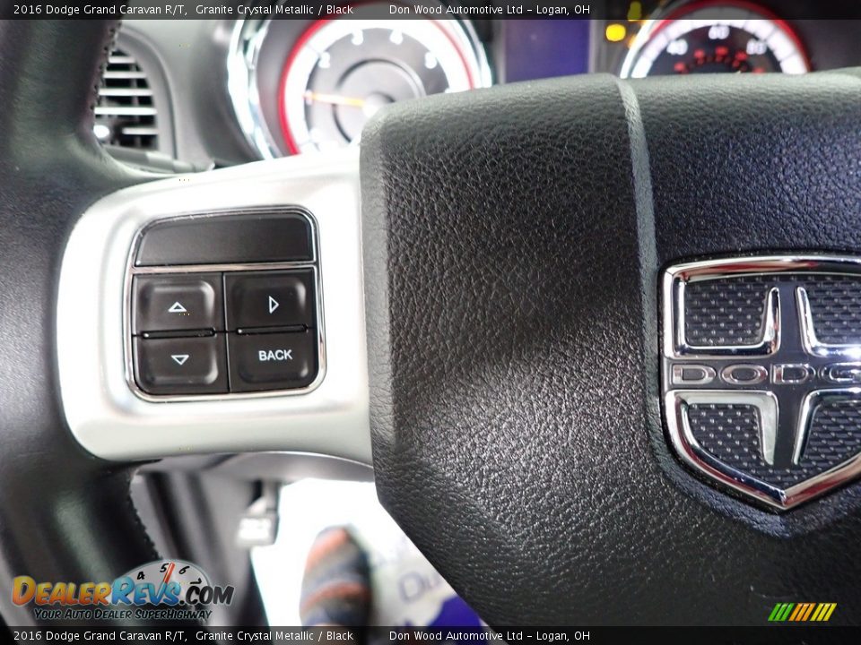 2016 Dodge Grand Caravan R/T Granite Crystal Metallic / Black Photo #20