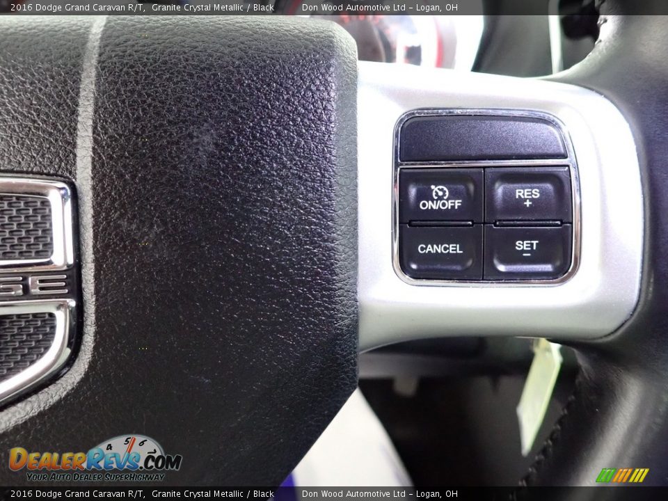 2016 Dodge Grand Caravan R/T Granite Crystal Metallic / Black Photo #21