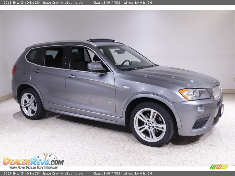 2013 BMW X3 xDrive 28i Space Gray Metallic / Mojave Photo #1