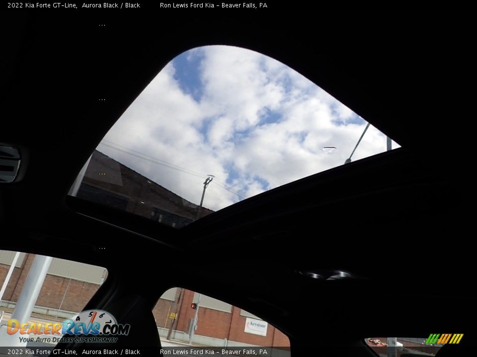 2022 Kia Forte GT-Line Aurora Black / Black Photo #14