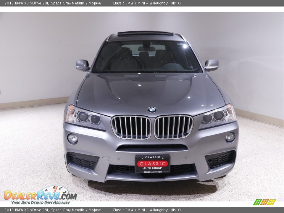 2013 BMW X3 xDrive 28i Space Gray Metallic / Mojave Photo #2