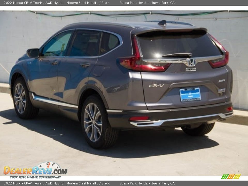 2022 Honda CR-V Touring AWD Hybrid Modern Steel Metallic / Black Photo #2