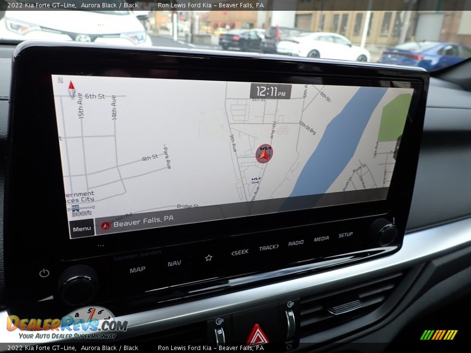 2022 Kia Forte GT-Line Aurora Black / Black Photo #16