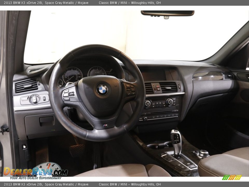 2013 BMW X3 xDrive 28i Space Gray Metallic / Mojave Photo #6