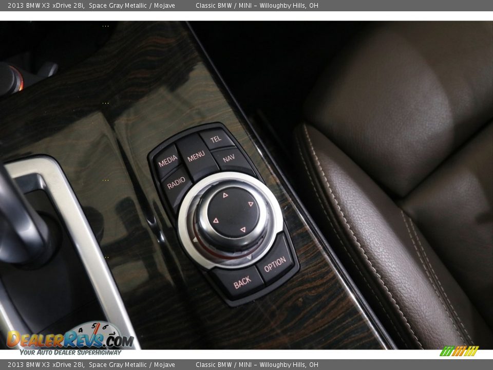 2013 BMW X3 xDrive 28i Space Gray Metallic / Mojave Photo #14