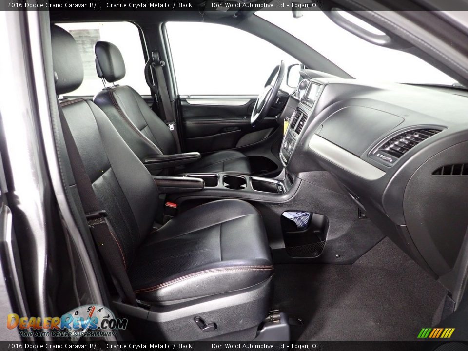 2016 Dodge Grand Caravan R/T Granite Crystal Metallic / Black Photo #34
