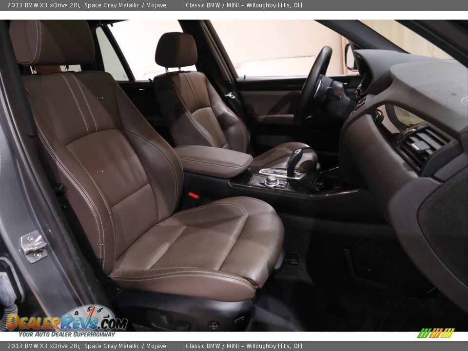 2013 BMW X3 xDrive 28i Space Gray Metallic / Mojave Photo #15