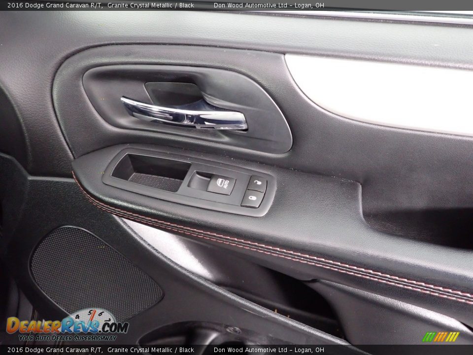 2016 Dodge Grand Caravan R/T Granite Crystal Metallic / Black Photo #36